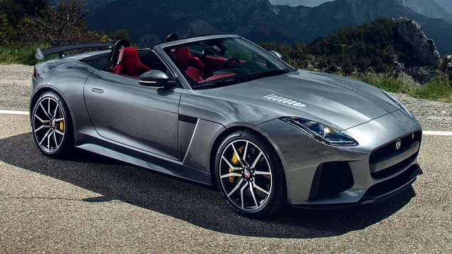 Jaguar F-Type SVR Convertible 2016 09 HD wallpaper