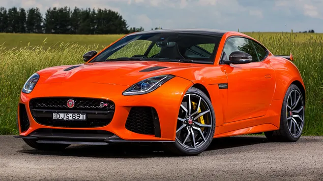 Jaguar F-Type SVR Coupe 2016 01 HD háttérkép