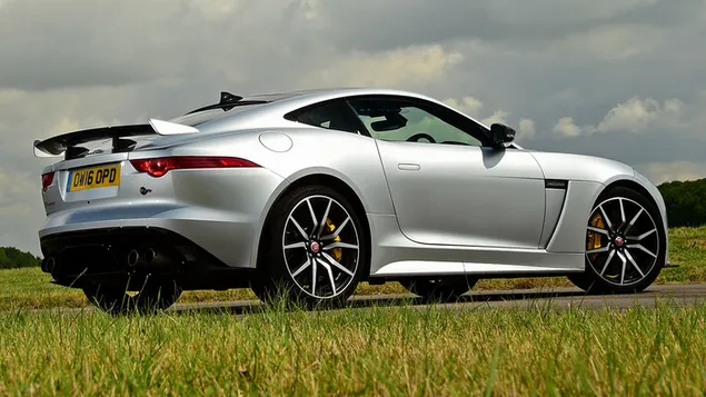 Jaguar F-Type SVR Coupe 2016 05 HD duvar kağıdı