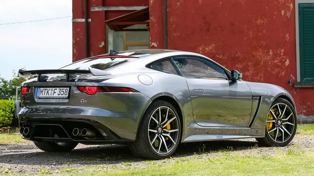 Jaguar F-Type SVR Coupé 2017 03 HD sfondo