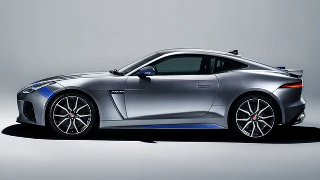 Jaguar F-Type SVR Coupe grafikpaket 2018 02 HD bakgrund