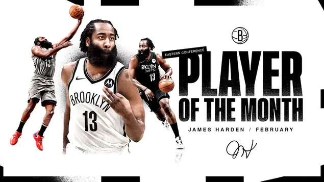 James harden player of the month