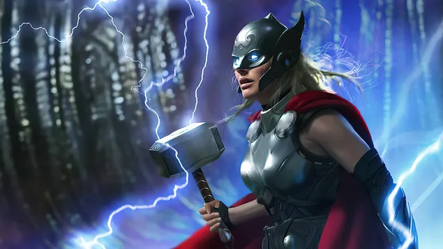jane foster tkhor khammer mjolnir ligkhtning preuzmi