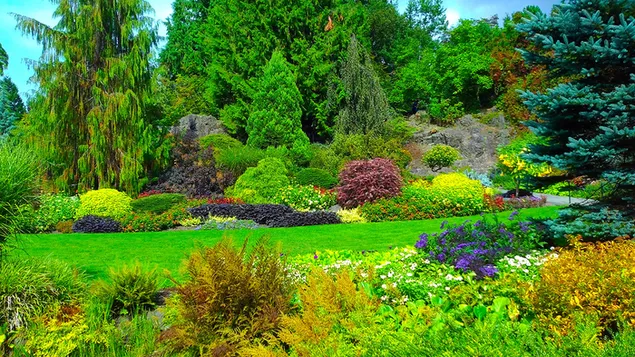 Jardines de la reina Isabel en Canadá descargar