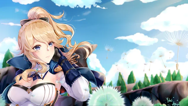 zhan - genshin impact (anime-videogra) zavantazhiti