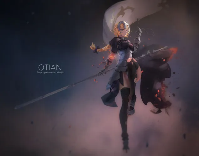 Jeanne D' Arc Alter - Fate/Grand Order 2K wallpaper