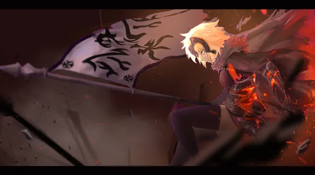 Jeanne D' Arc Alter 4K wallpaper