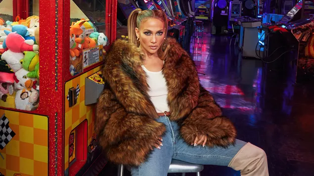 詹妮弗洛佩兹 - 格雷格斯韦尔斯拍摄 4K 壁纸