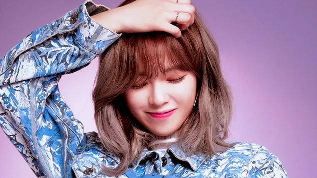 Jeongyeon מ'Twice' (להקת K-Pop) 4K טפט