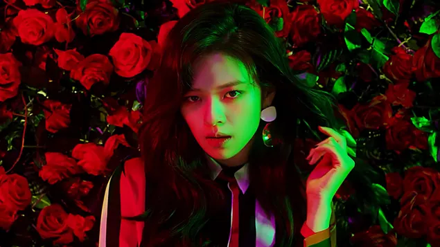 Jeongyeon in „Fancy“ MV-Fotoshooting von Twice (K-Pop-Band) herunterladen