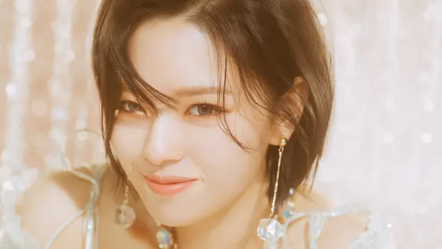 Jeongyeon في MV "Feel Special" [الألبوم] صوّر من Twice [K-Pop Band] 4K خلفية