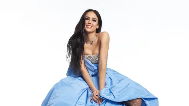 جيسيكا ألبا - إطلاق مجلة ريمكس 4K خلفية