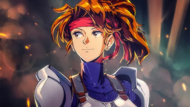 Jessie Rasberry (อะนิเมะศิลปะ) - Final Fantasy VII Remake (วิดีโอเกม) 4K วอลเปเปอร์