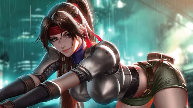 Jessie Rasberry (Fantasy Art) - Final Fantasy VII Remake (Videogioco) 4K sfondo