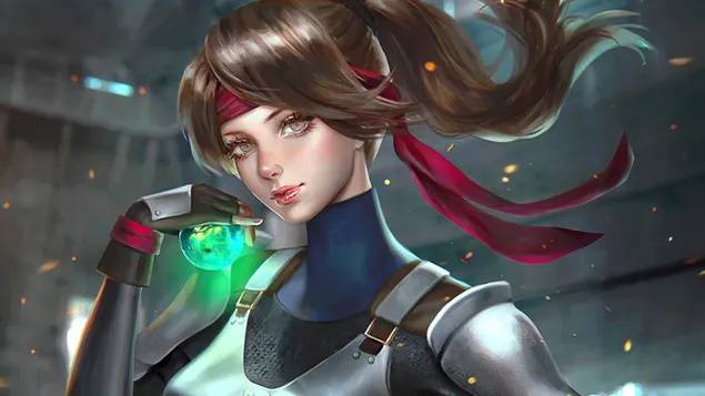 jessie rasberry (ealain iontach): final fantasy vii remake (cluiche fiseain) ioslodail