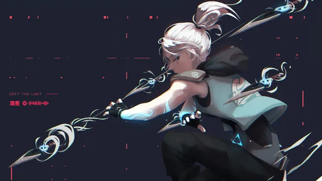 Jett(アニメFA)-Valorant(Riot Video Game) ダウンロード