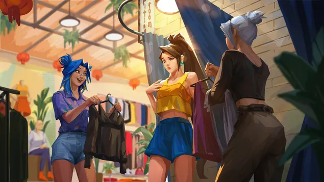 Jett, Sage y Neon prueban nuevos atuendos - Valorant descargar
