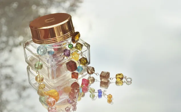 Tapeta Dekorace šperků 2K