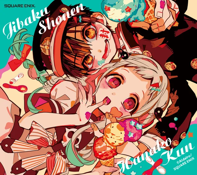 Jibaku Shounen 花子君 - 花子君 & Nene Yashiro HD 壁纸