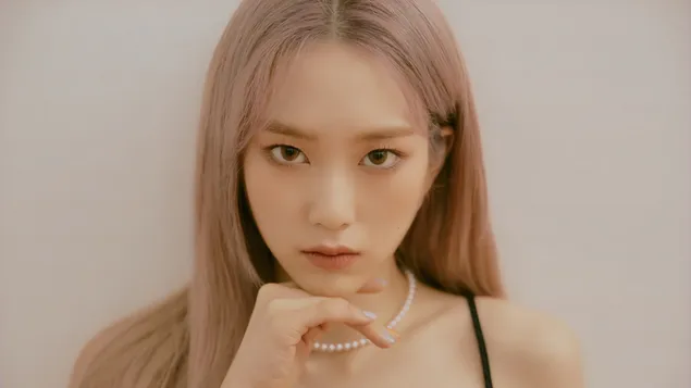 جیهو در فیلم "Dun Dun Dance" MV Shoot (2021) از "Oh My Girl" [گروه کی پاپ] کاغذدیواری  4K