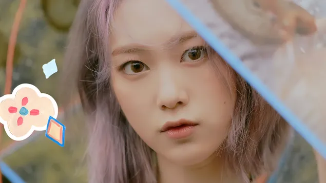 ジホ、「Dun Dun Dance」MV Shoot (2021) from 「Oh My Girl」 (K-Pop Band) 4K 壁紙