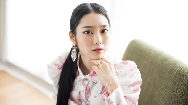 Hình nền Jiho trong MV Photoshoot 'Nonstop' (2020) của 'Oh My Girl' [K-Pop Band] 4K