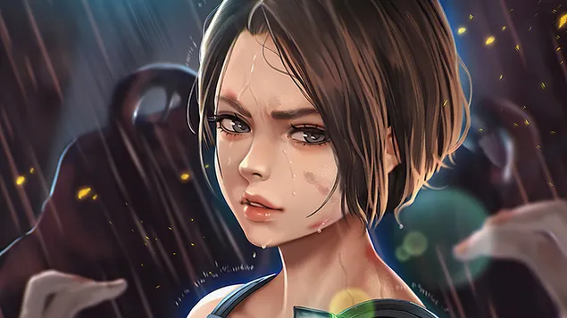 Jill Valentine (Art fantàstic): Resident Evil 3 Remake (videojoc) 4K fons de pantalla