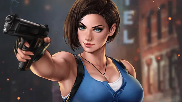 Jill Valentine [Fantasy Art] - Resident Evil 3 Remake [Videospiel] herunterladen