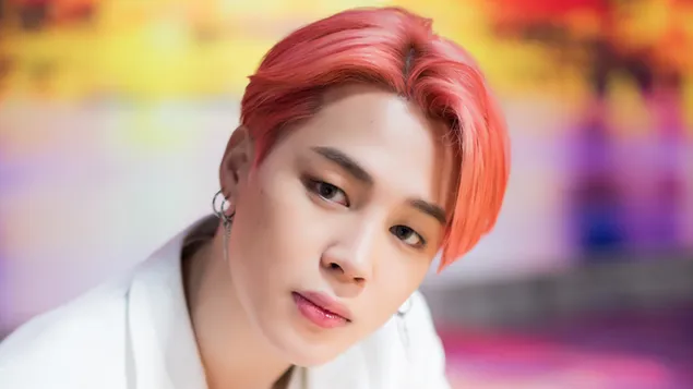 Jimin in 'Boy With Luv' MV Shoot from BTS (Bangtan Boys) 4K wallpaper