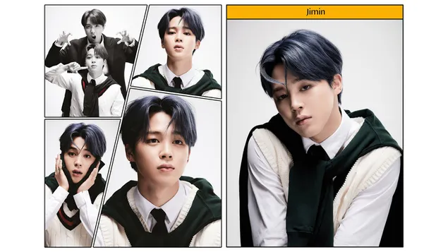 Jimin dalam 'Map of The Soul: 7' Shoot (2020) daripada BTS [Bangtan Boys] 4K kertas dinding