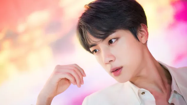 Jin in'Boy With Luv' MV Photoshoot from BTS [Bangtan Boys]