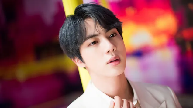 Jin dans 'Boy With Luv' MV Shoot de BTS [Bangtan Boys] 4K fond d'écran
