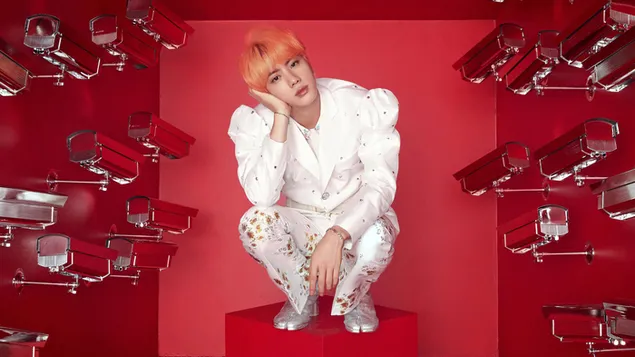 jin (kim seok-jin) z bts (k-pop boys group) stahnout