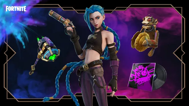 jinx fortniten arcane-pelista lataa