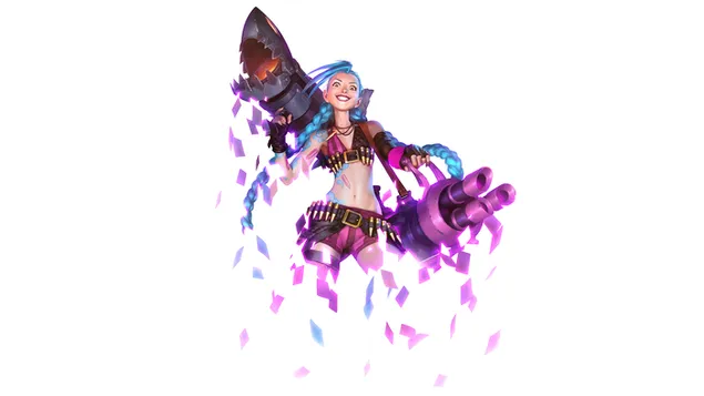 LoL Wild Rift Jinx HD 4K Wallpaper #5.2838