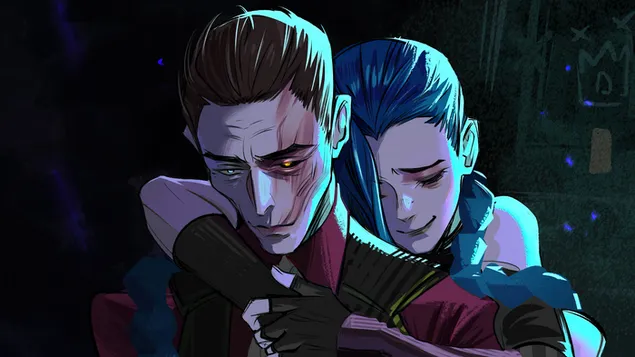 jinx silcon kanssa (arcane netflix -sarja) | league of legends (lol) lataa