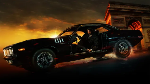 john wick: poglavlje 4 ford mustang poster preuzmi