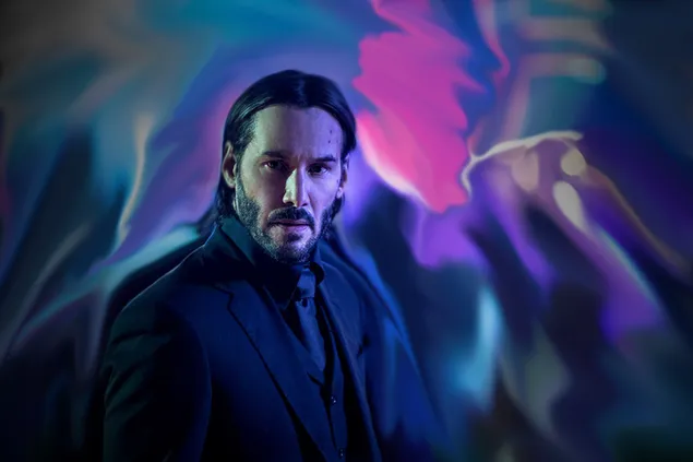 Poza glumca Keanua Reevesa iz filma John Wick Poglavlje 4 HD pozadina