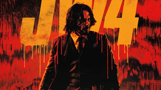 Poster filma 4. epizoda John Wick 4K pozadina
