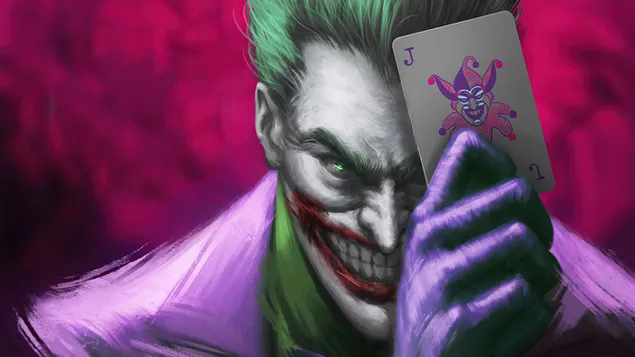 Joker Card DC Supervillain 