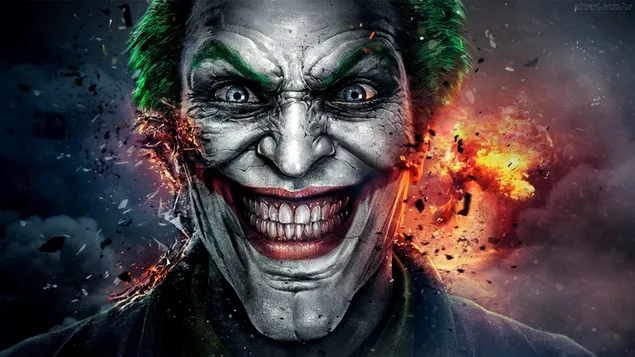 Joker laugh poster