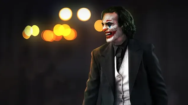 Joker Tertawa Di Jalan Kota unduhan
