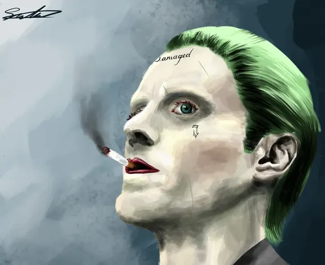 小丑吸煙塞格拉特 HD 壁紙