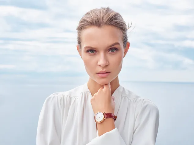 Joséphine Skriver | Tournage IWC Portofino 4K fond d'écran