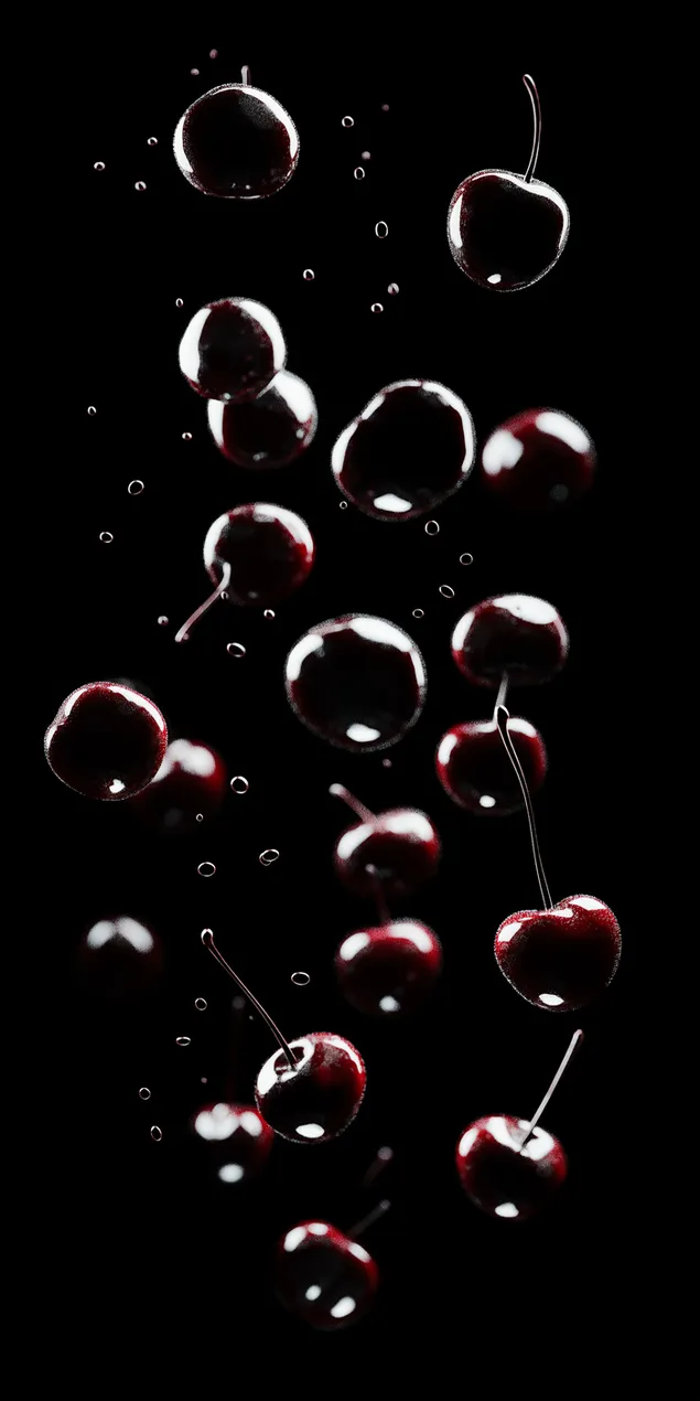 ledus gyumolcsok es folyekony cseppek lebegnek a melyurben letoltes