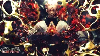 Jujutsu kaisen sakuna HD háttérkép