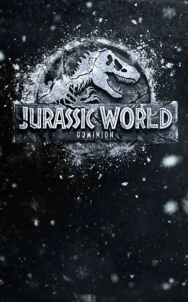 Taustpilt Jurassic World Dominion seiklusliku ulmefilmi mustvalge filmi plakati pilt HD