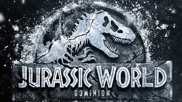 Jurassic World: Logotipo de Dominion Póster