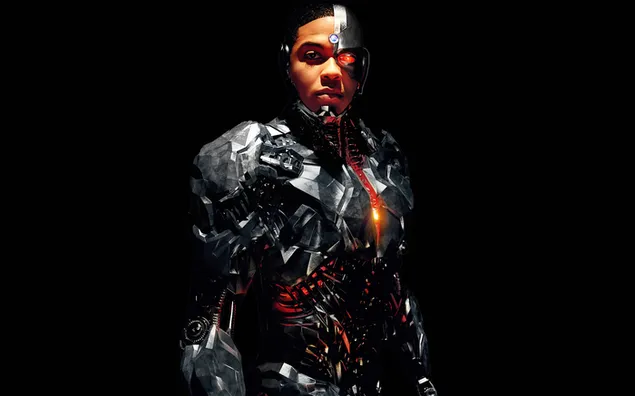 Hình nền Liên minh công lý - Cyborg 4K