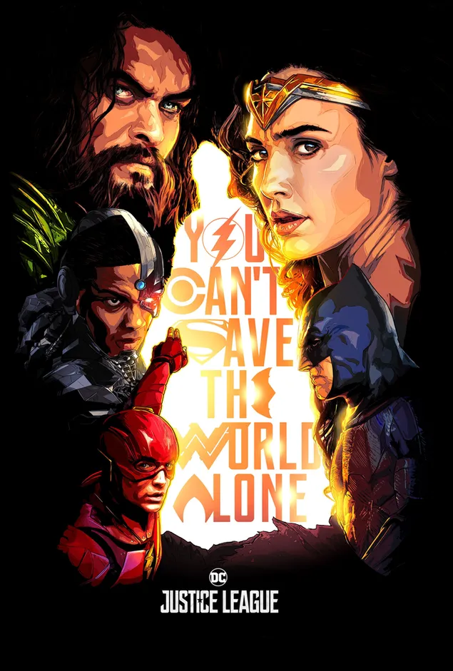 Justice League movie - comic heroes